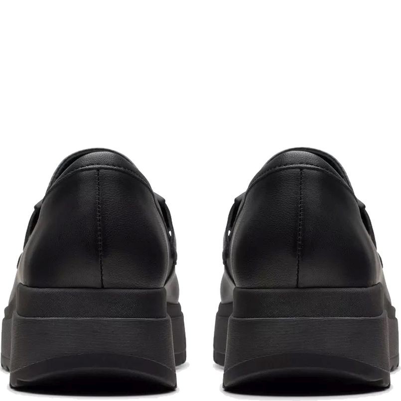 CLARKS Loaferiai moterims, Juoda, Loriini loafers 4