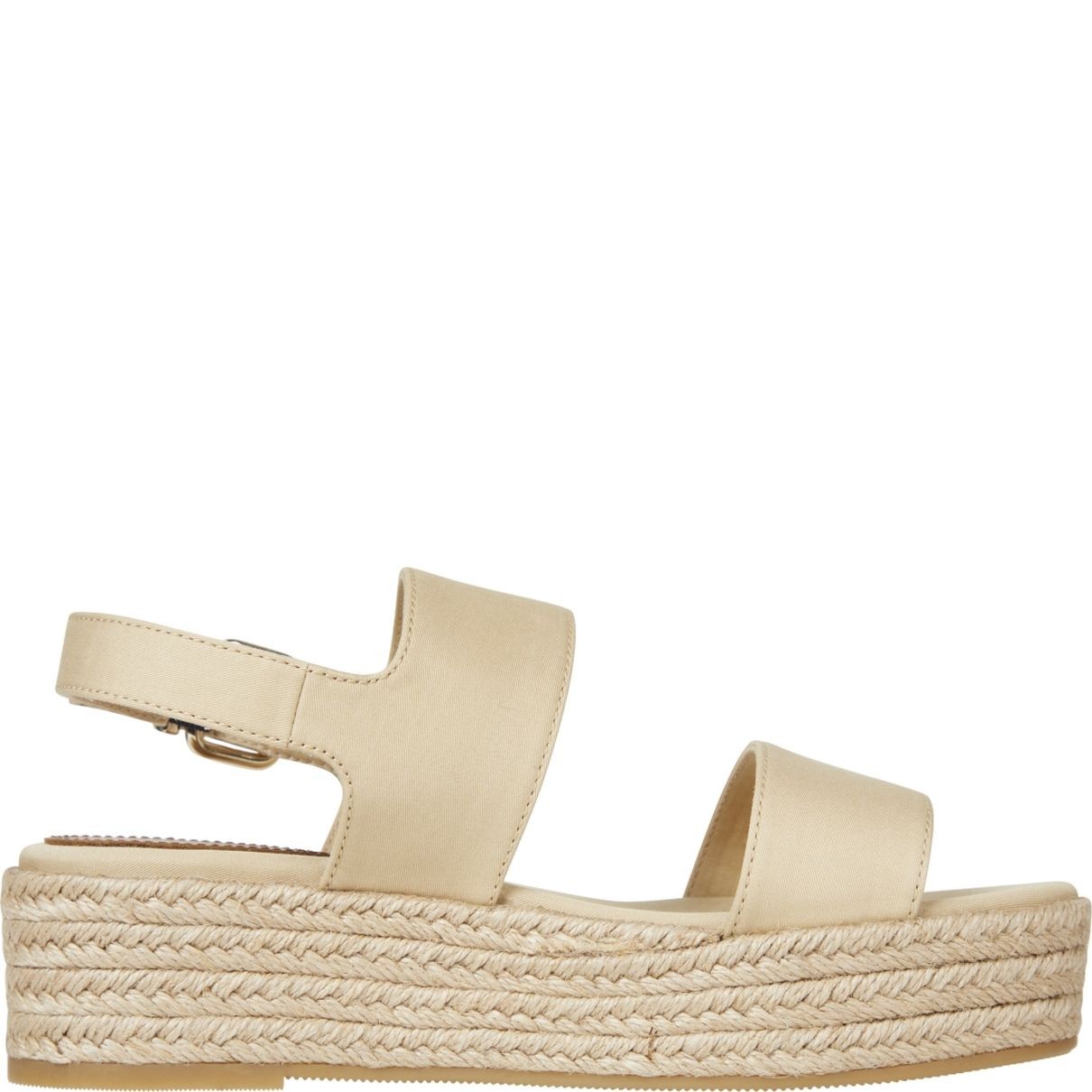 TOMMY HILFIGER Basutės moterims, Smėlio, Mid wedge sandal 2
