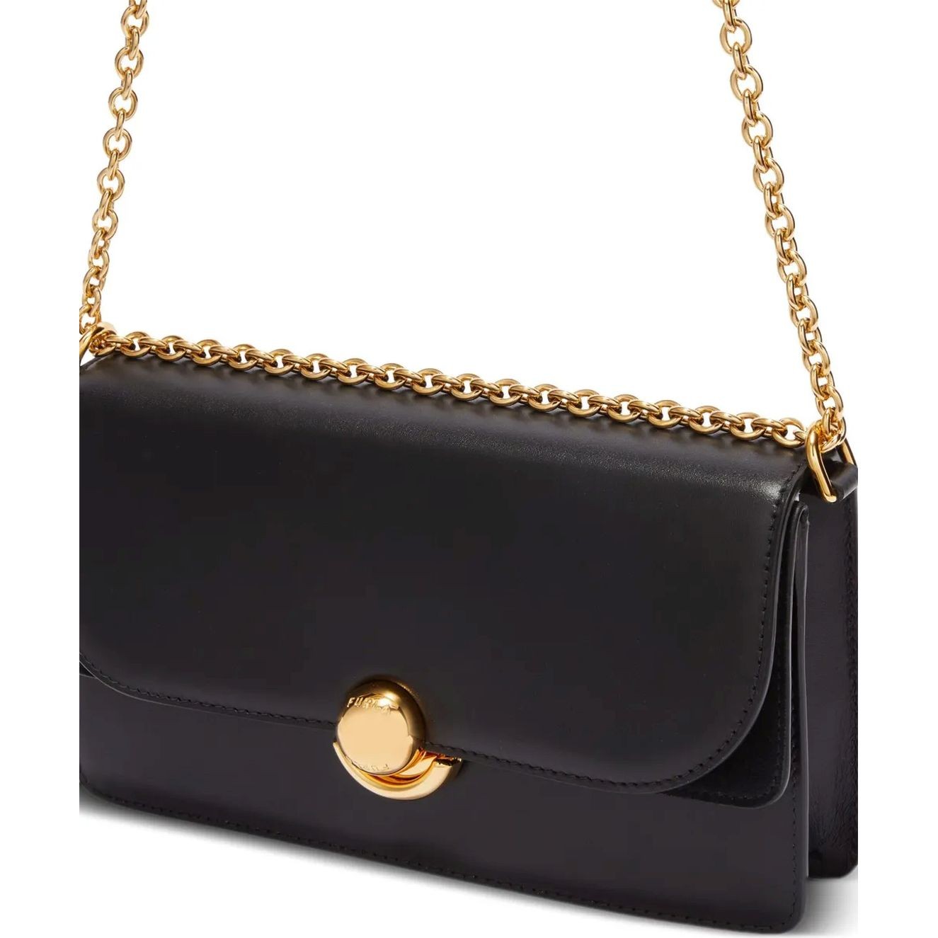 FURLA Rankinė per petį moterims, Juoda, Furla sfera s crossbody 3