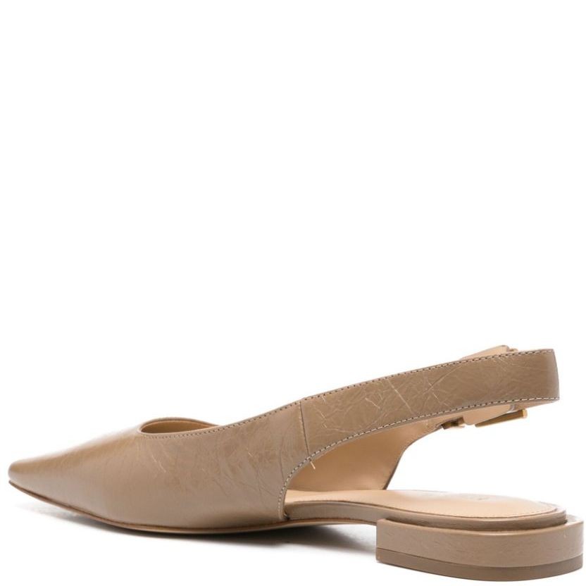 MICHAEL KORS Laisvalaikio bateliai moterims, Juoda, Darrington sling flat 3