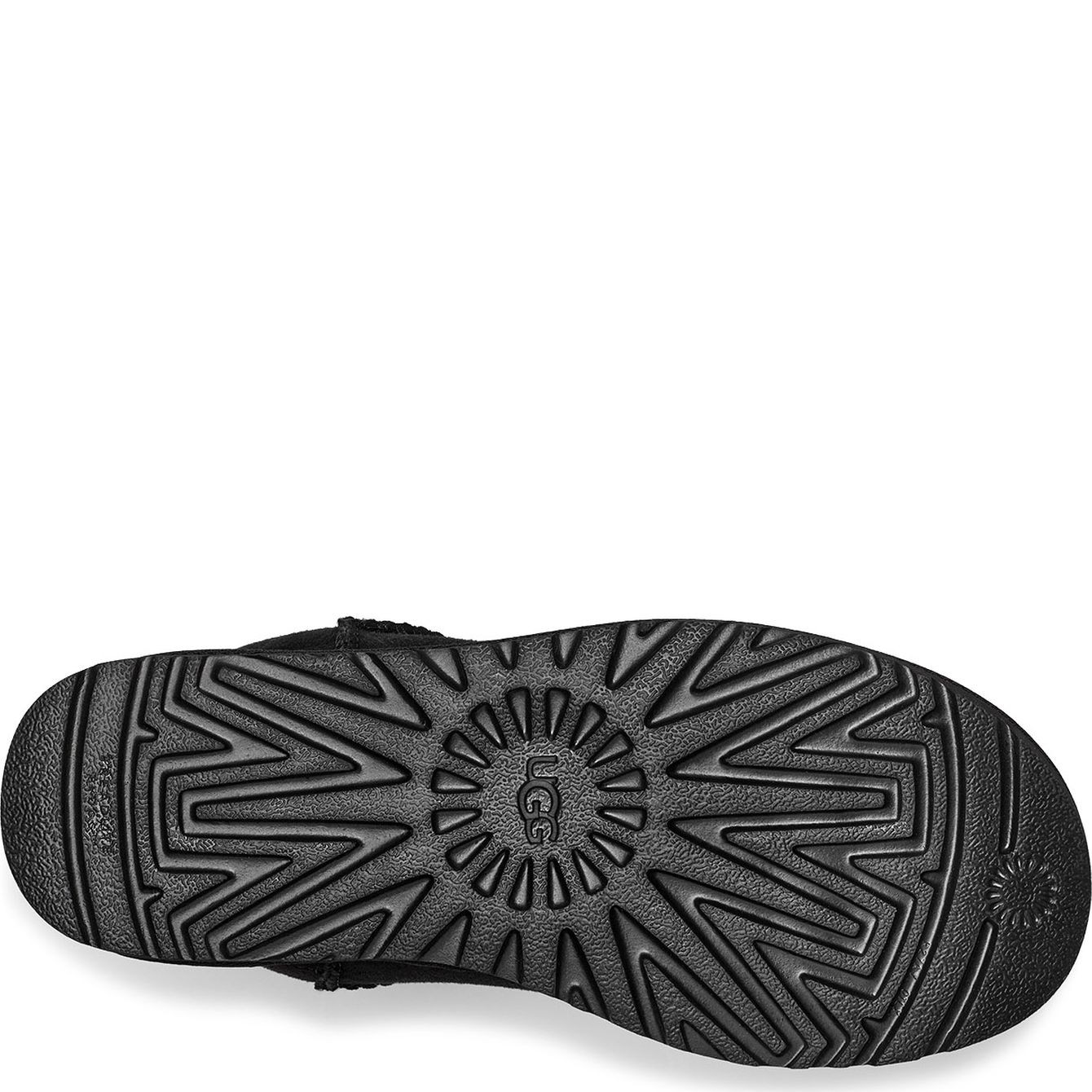 UGG Aulinukai moterims, Juoda, Classic Ultra Mini booties 6