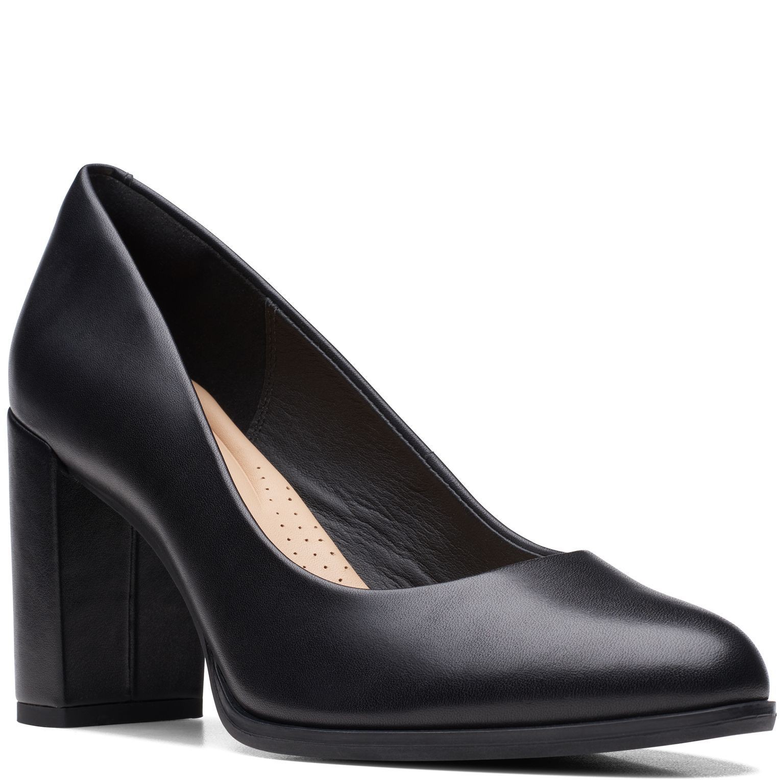 CLARKS Aukštakulniai moterims, Juoda, Freva85 Court Pumps 1