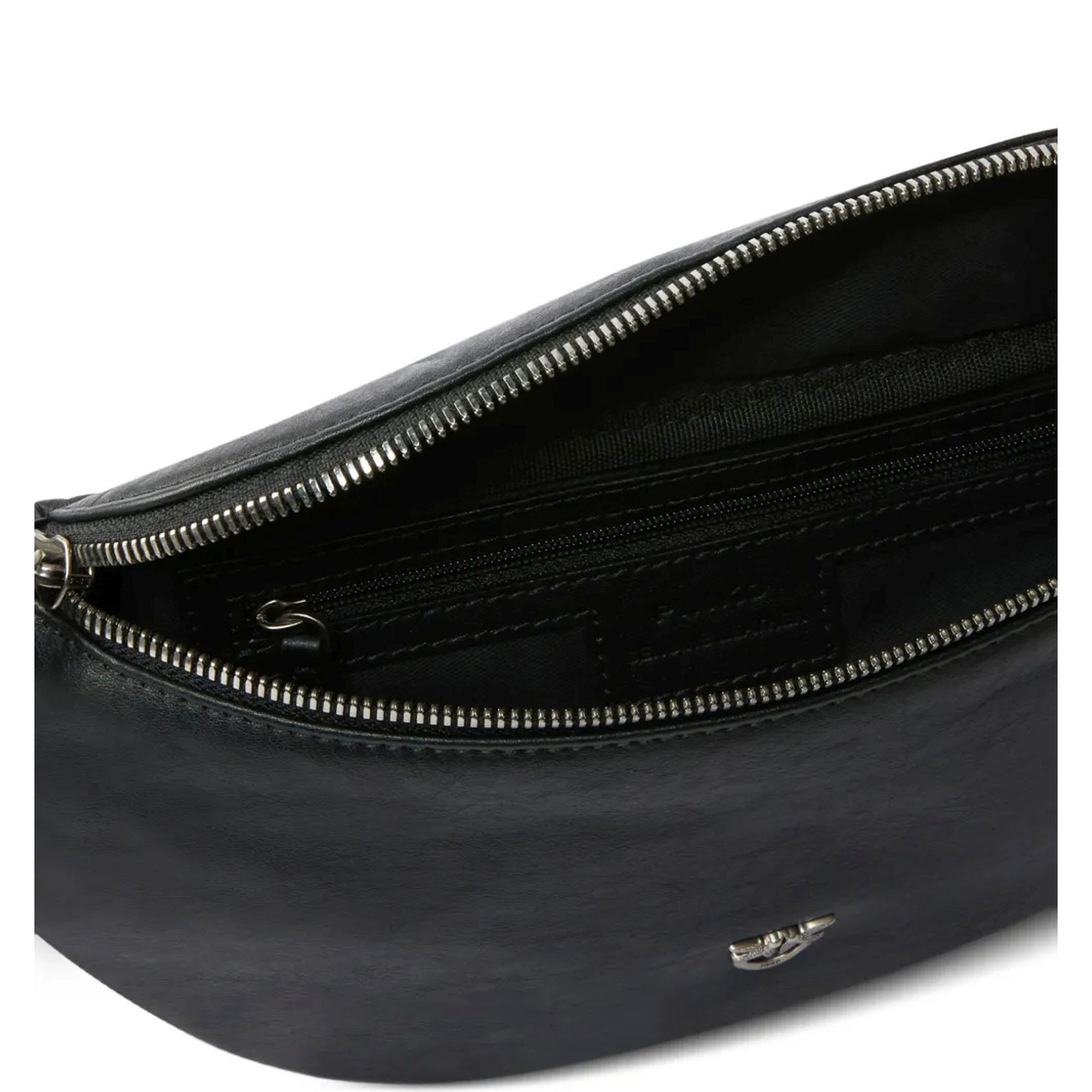 PINKO Rankinė per juosmenį moterims, Juoda, Small belt bag 4
