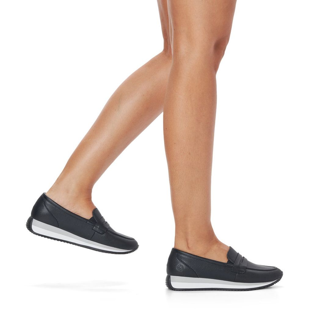 REMONTE Loaferiai moterims, Juoda, LOAFERS 2
