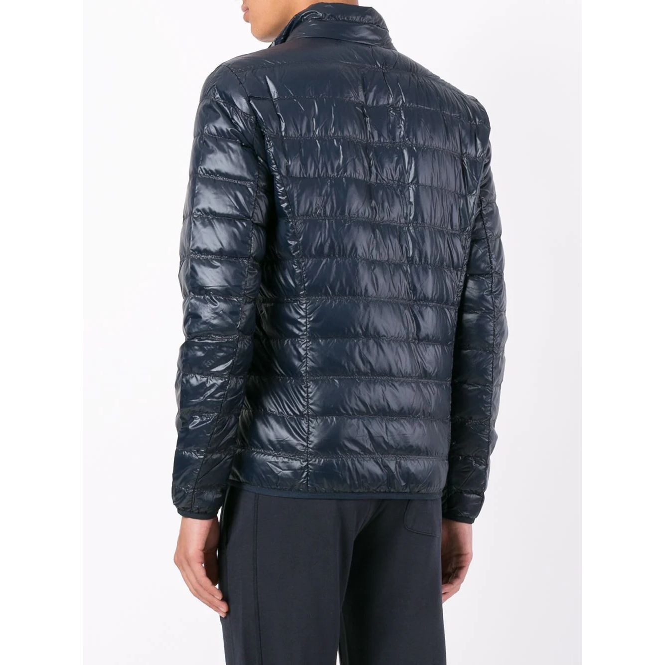 EA7 Lengva striukė vyrams, Mėlyna, Train core down light jacket 4