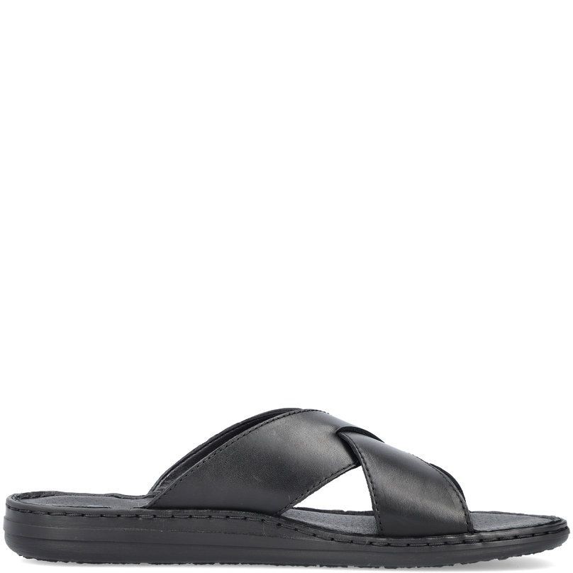 RIEKER Šlepetės vyrams, Juoda, SLIPPERS 3