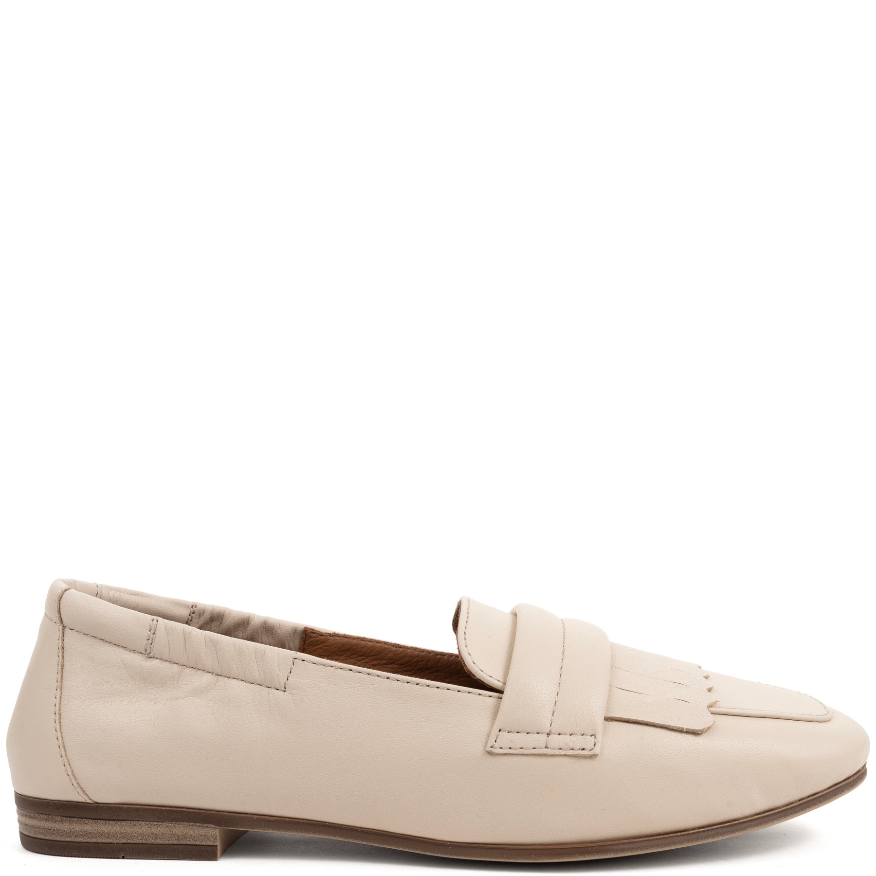 SERGIO MORETTI Mokasinai moterims, Smėlio, Shoes, sm6015-5695bei 2