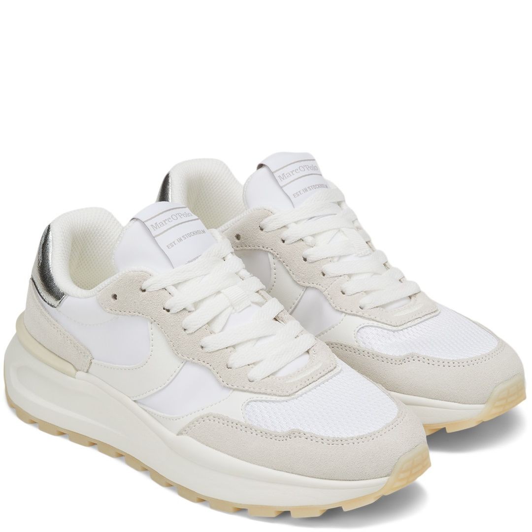 MARC O'POLO Sportbačiai moterims, Balta, Egila  sneakers 1