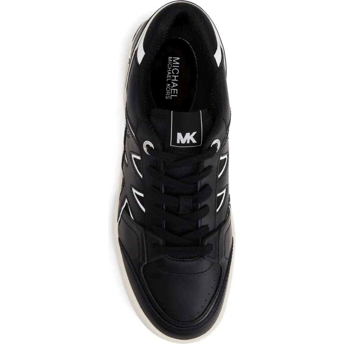 MICHAEL KORS Laisvalaikio bateliai moterims, Juoda, Rebel lace up 5