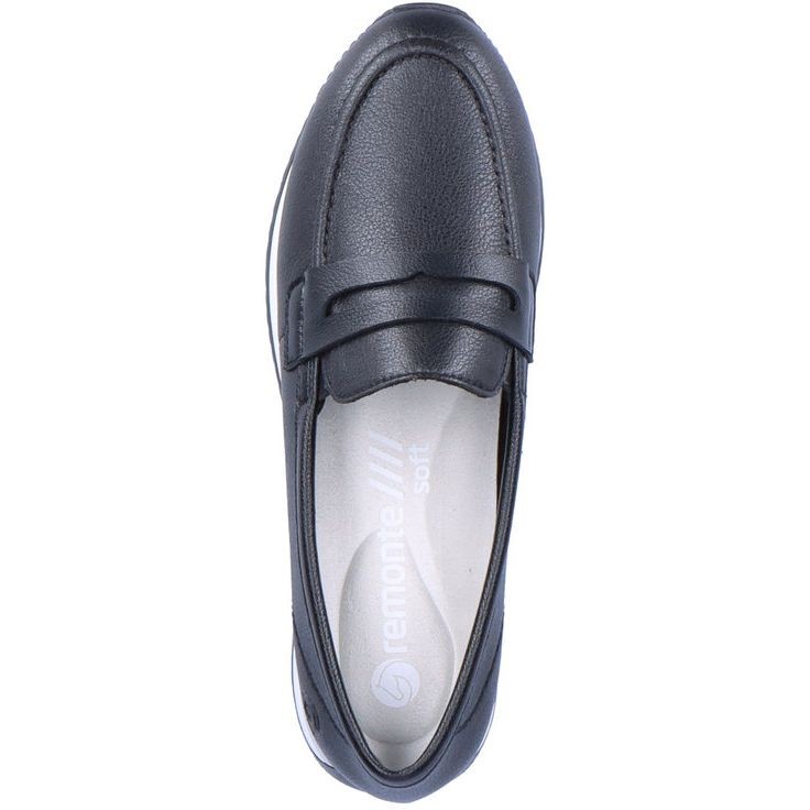 REMONTE Loaferiai moterims, Juoda, LOAFERS 6