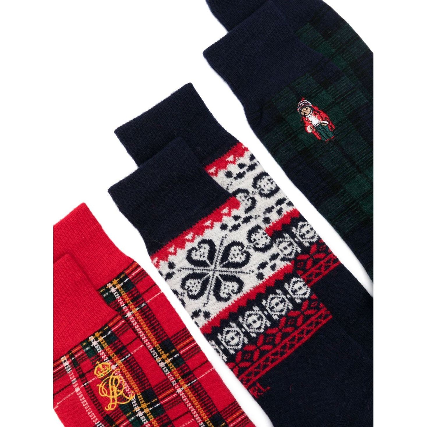 POLO RALPH LAUREN UW Kojinės vyrams, Marga, Crew sock gift box 2