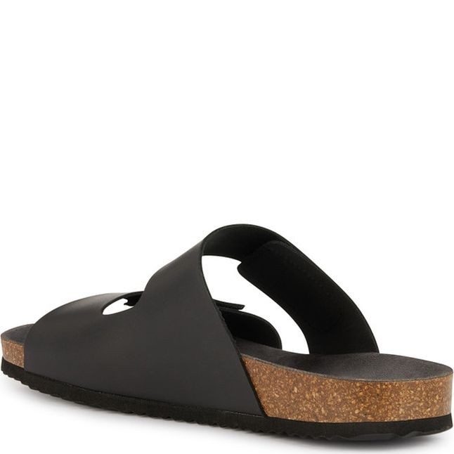 GEOX Šlepetės vyrams, Juoda, Sandal ghita 3