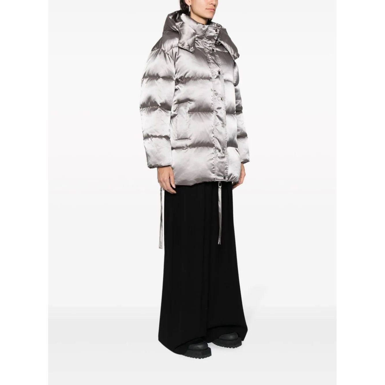 PAROSH Pūkinė striukė moterims, Pilka, Padded jacket 3
