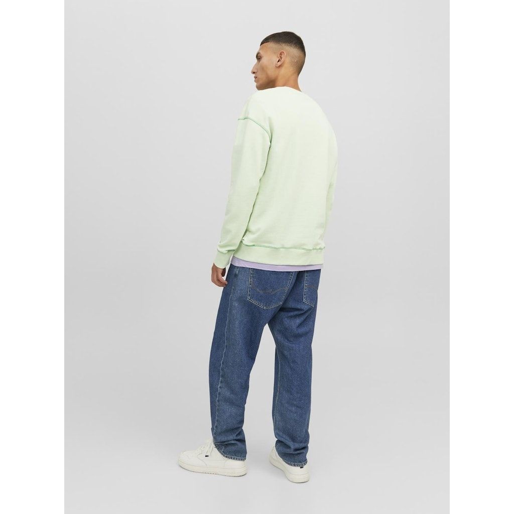 JACK & JONES Sportinis nertinis vyrams, Žalia, JORFADED SWEAT 3