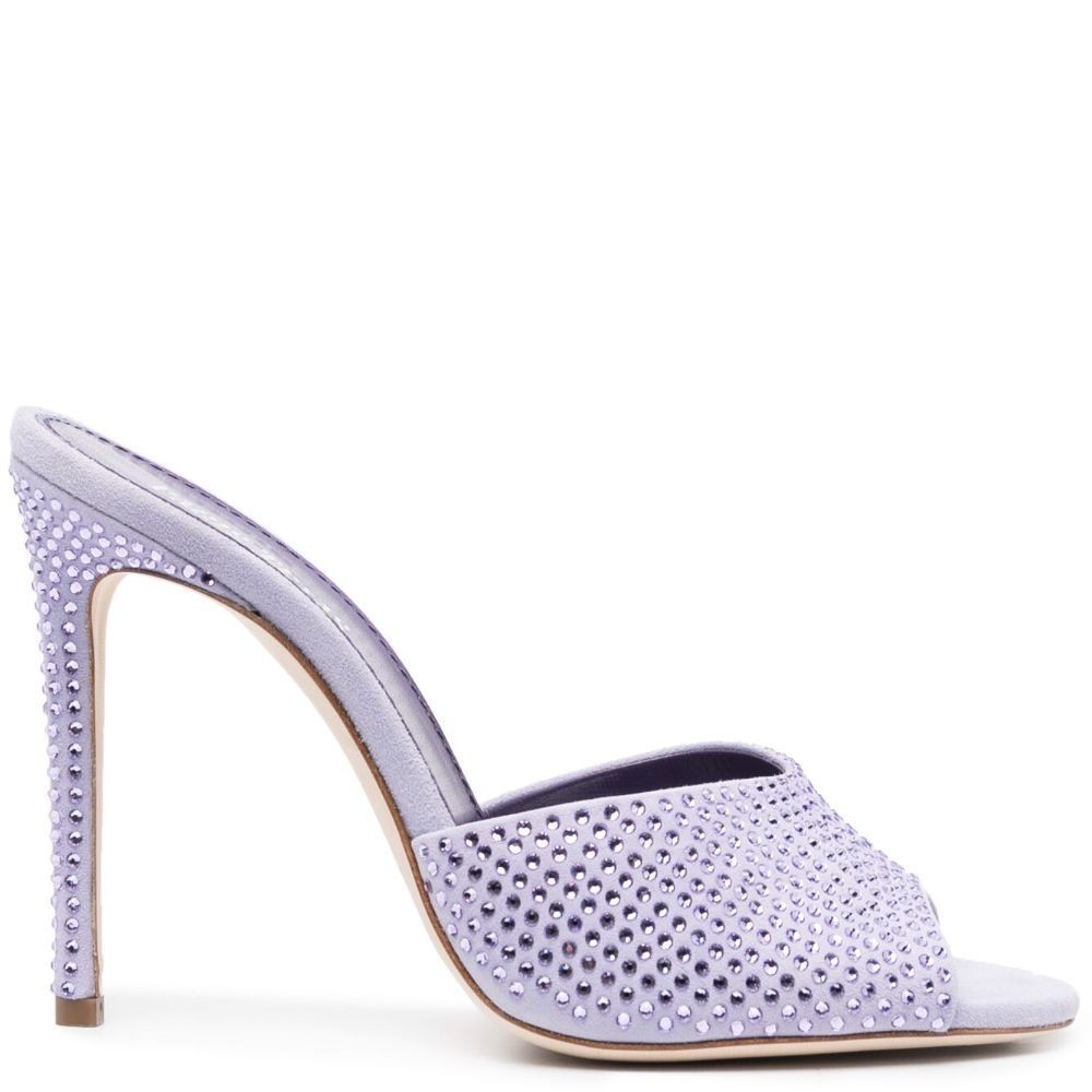 PARIS TEXAS Aukštakulniai moterims, purple, Holly stiletto mule 1