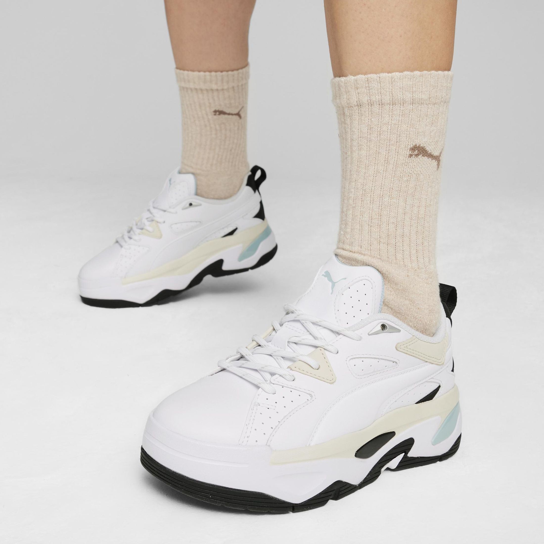 PUMA Laisvalaikio bateliai moterims, Balta, Blstr leisure 3