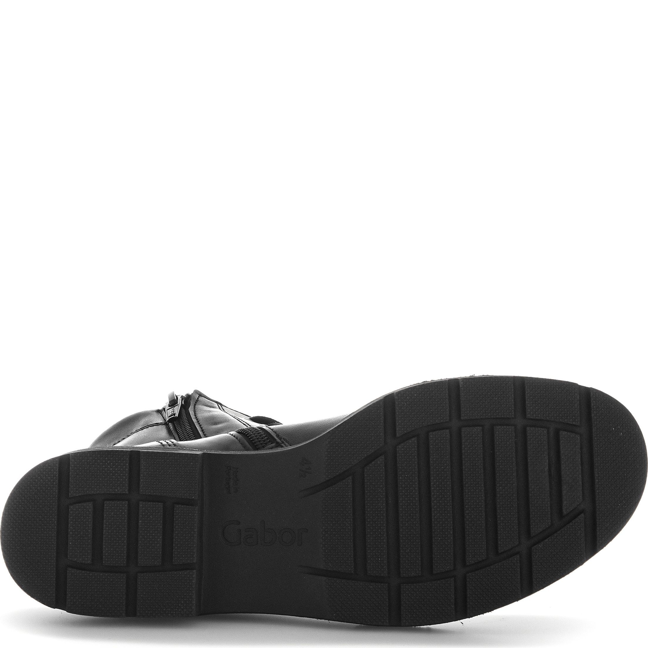 GABOR Pašiltinti aulinukai moterims, Juoda, Wm booties 5