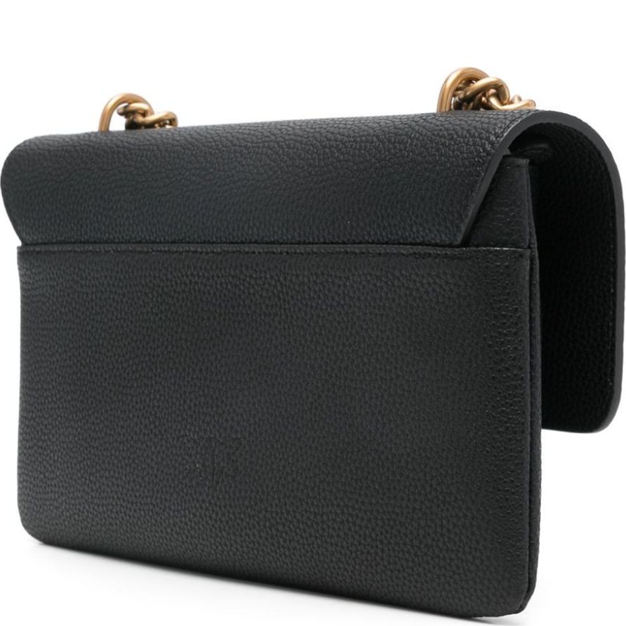 PINKO Rankinė per petį moterims, Juoda, Love one sholder bag, pin104528a29q-z99q 2