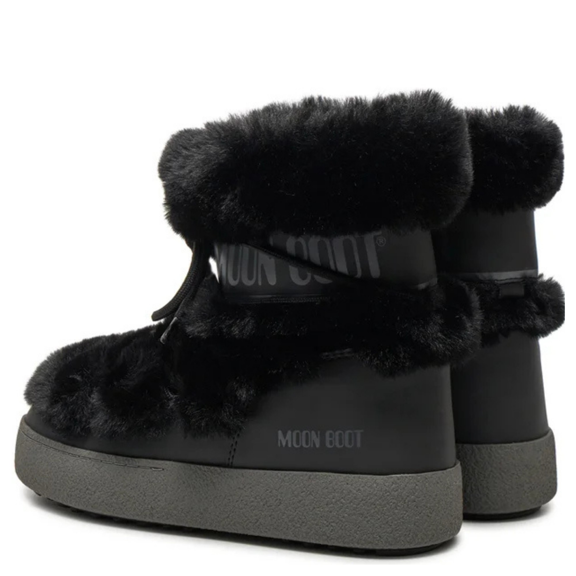 MOON BOOT Aulinukai moterims, Juoda, Mb ltrack faux fur boots 3