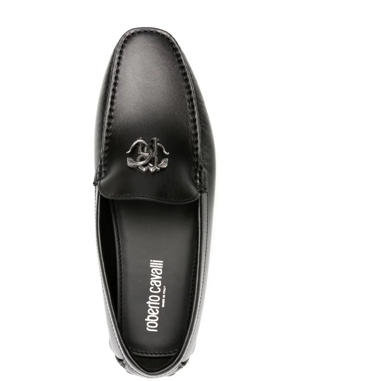 ROBERTO CAVALLI Mokasinai vyrams, Juoda, Moccasins 4