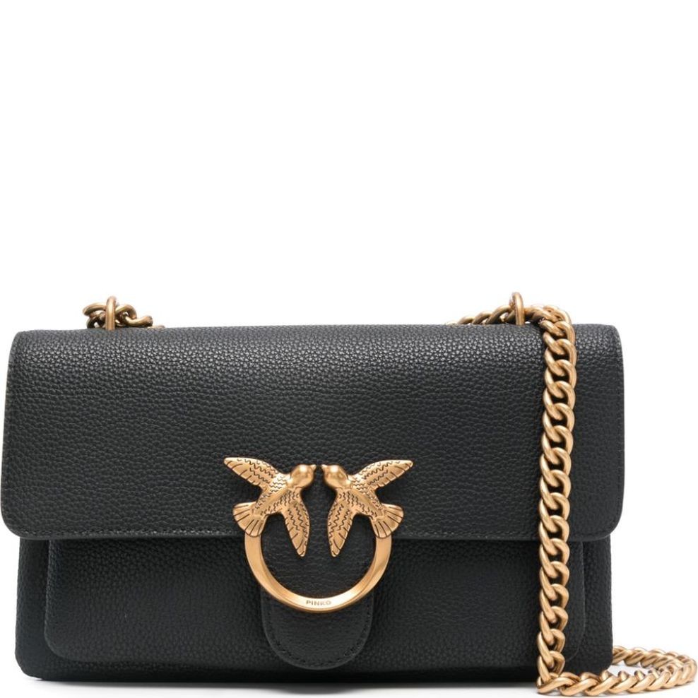 PINKO Rankinė per petį moterims, Juoda, Love one sholder bag, pin104528a29q-z99q 1