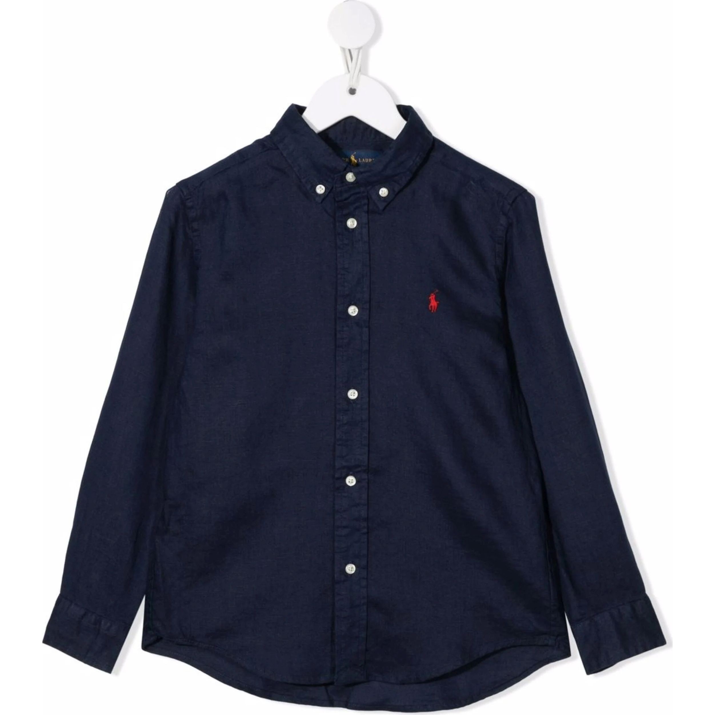 RALPH LAUREN KIDS Marškiniai ilgomis rankovėmis berniukams, Mėlyna, Button down sport shirt (2-7) 1