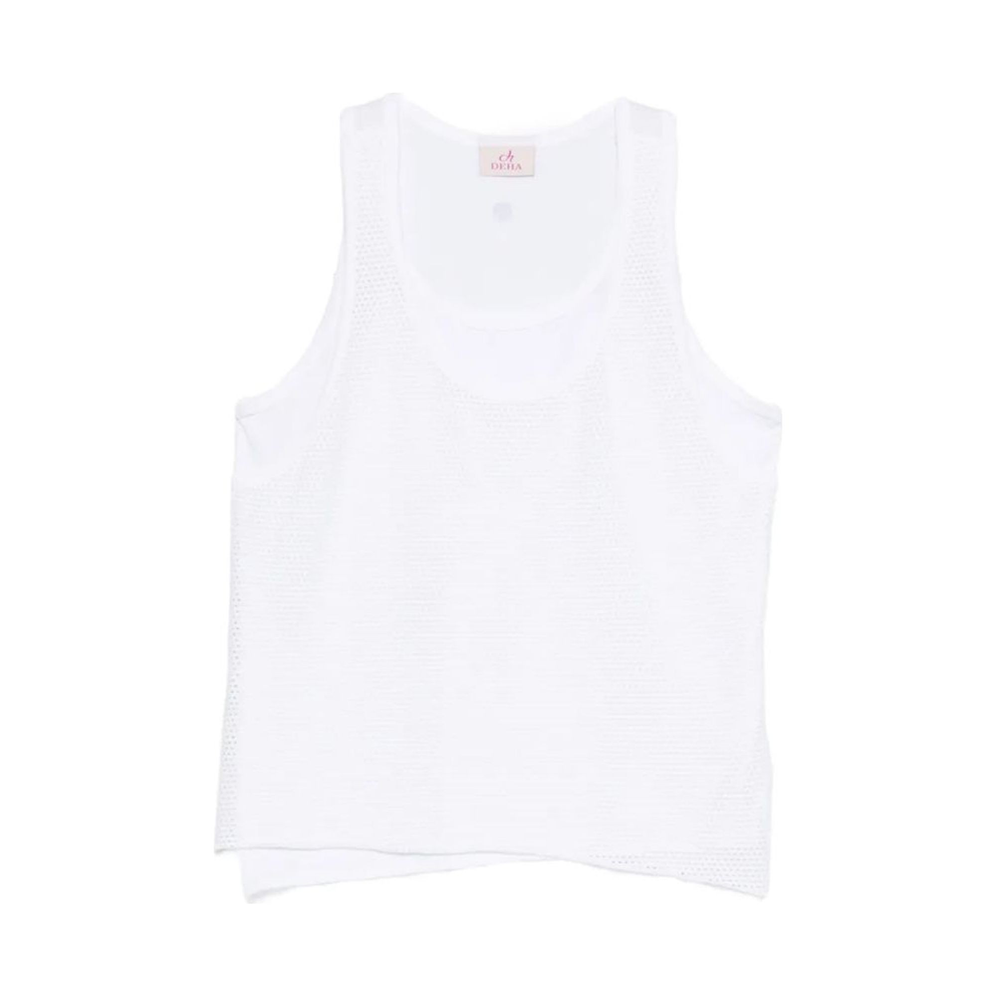 DEHA Marškiniai be rankovių moterims, Balta, Tank top