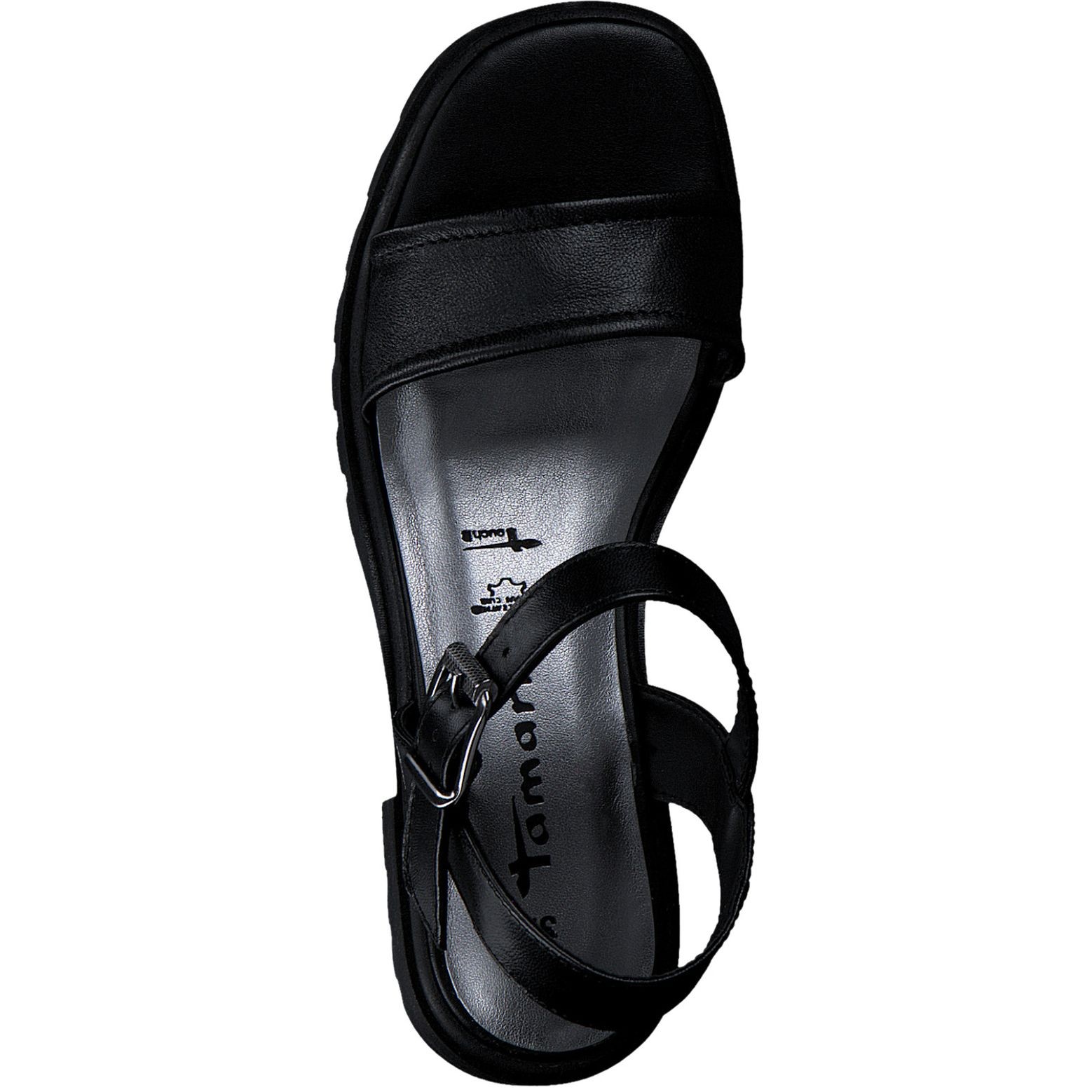TAMARIS Basutės moterims, Juoda, Sandals 4