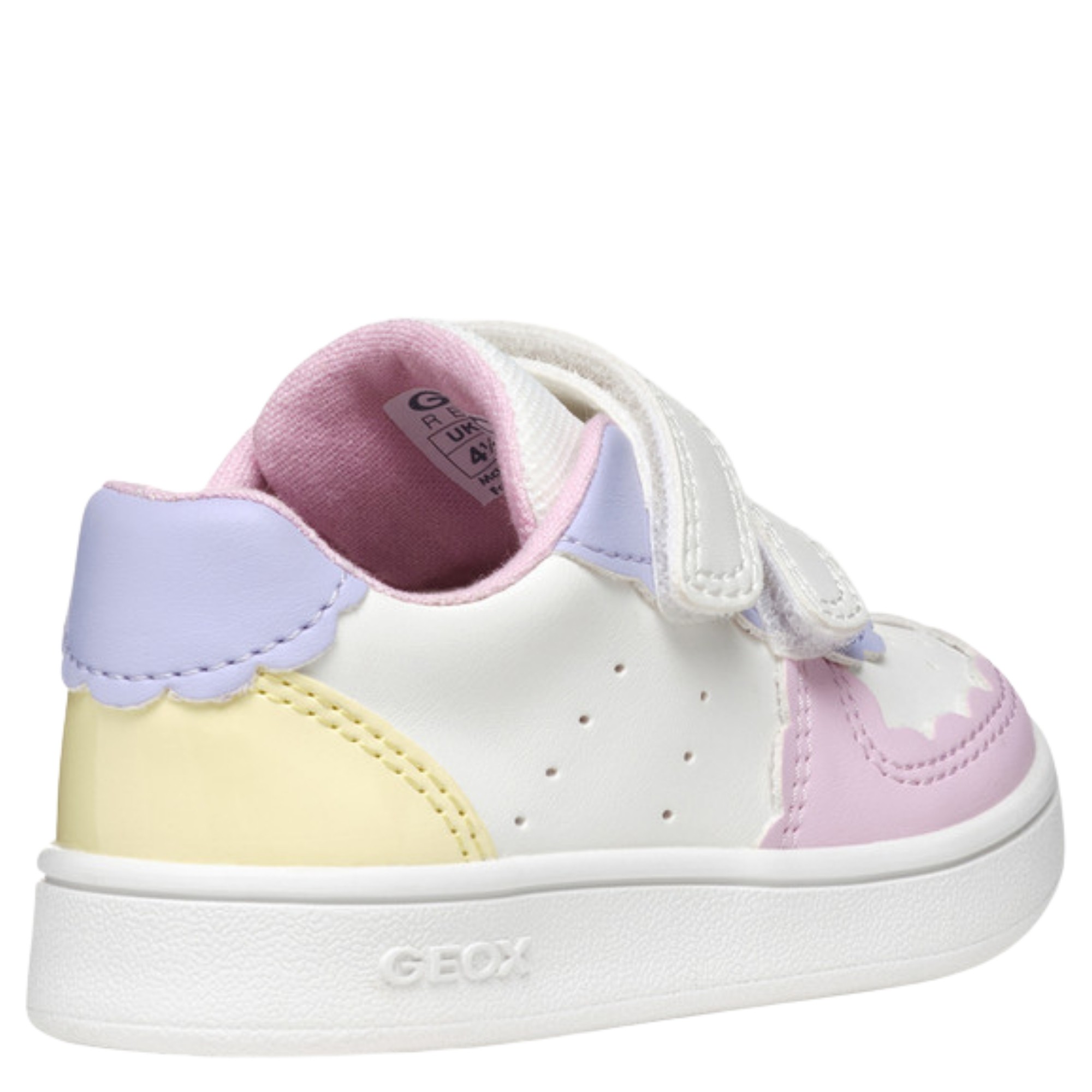 GEOX Laisvalaikio bateliai mergaitėms, Balta, eclyper girl, GEOB555MA000BCC1372 4