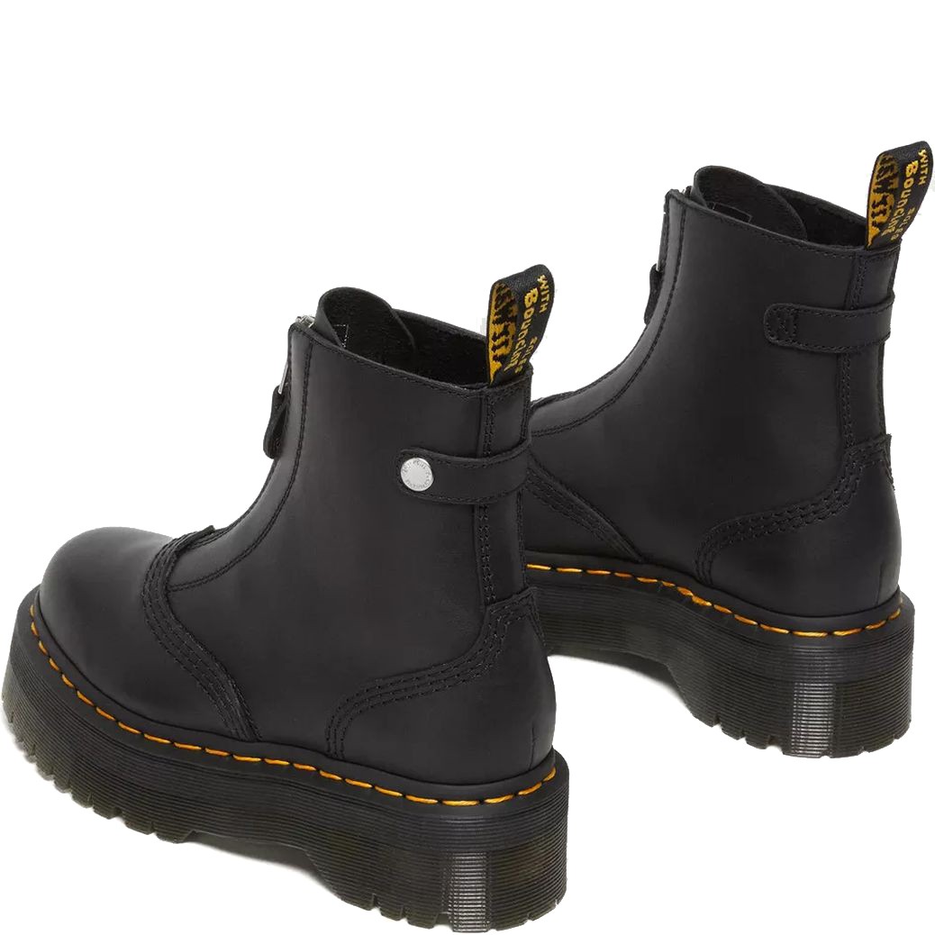 DR. MARTENS Aulinukai moterims, Juoda, Jetta Sendal Booties 4