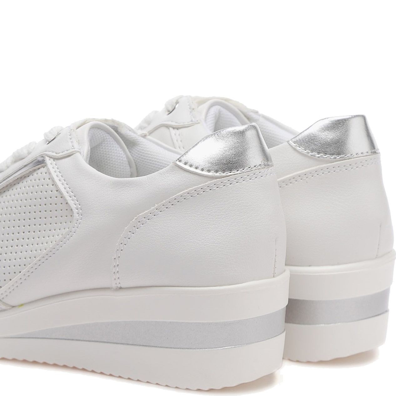 CLARA BARSON Bateliai - moterims, Balta, SHOES 4