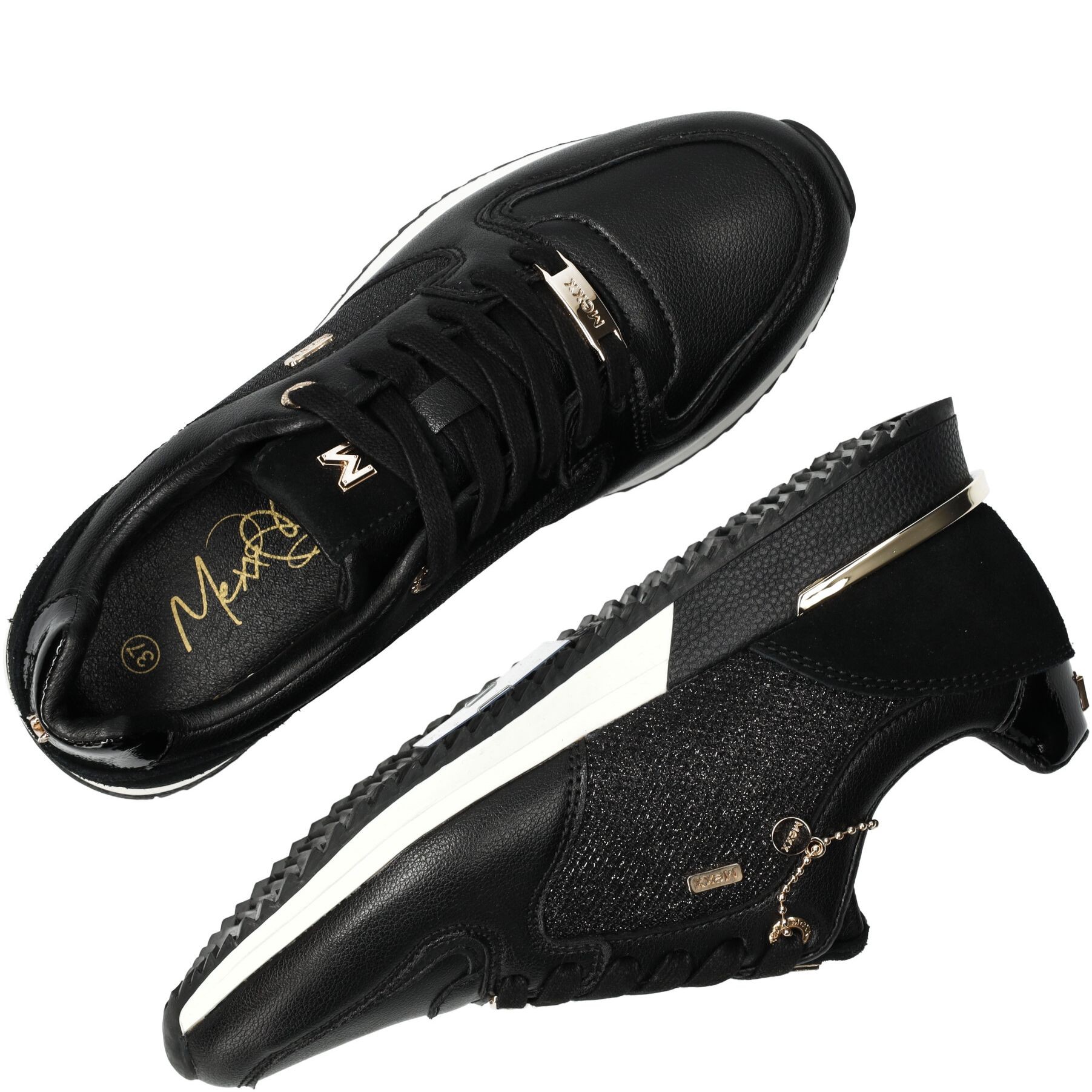 MEXX Sportiniai bateliai moterims, Juoda, Fleur Sport Shoe 4