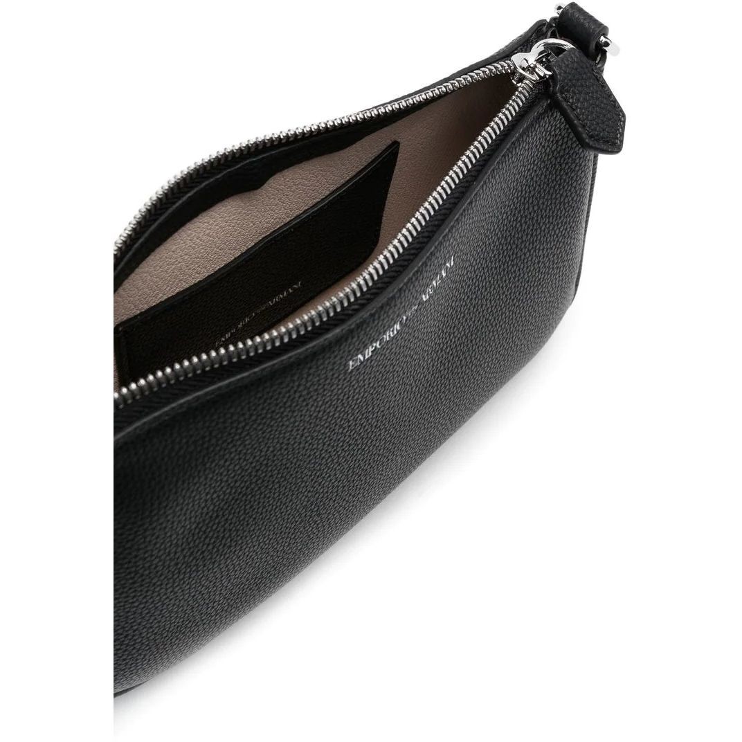 EMPORIO ARMANI Rankinė per petį moterims, Juoda, Mini bag 4
