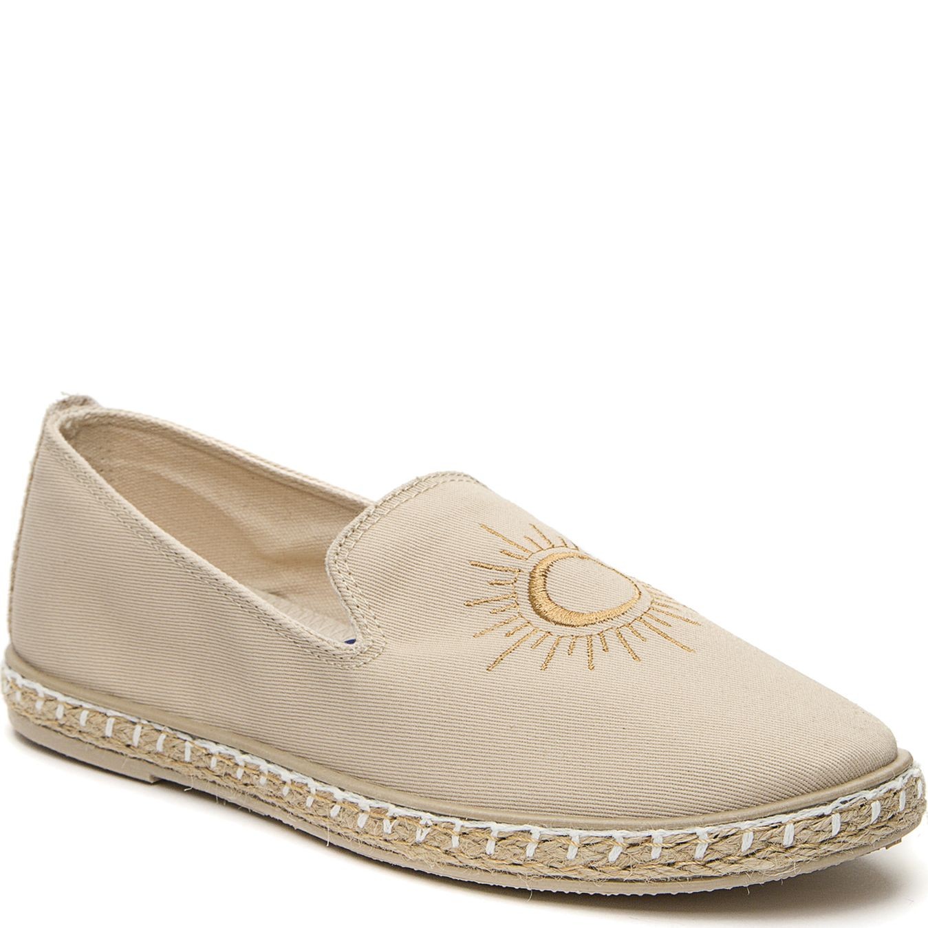 CROSBY Espadrilės moterims, Smėlio, ESPADRILES 2