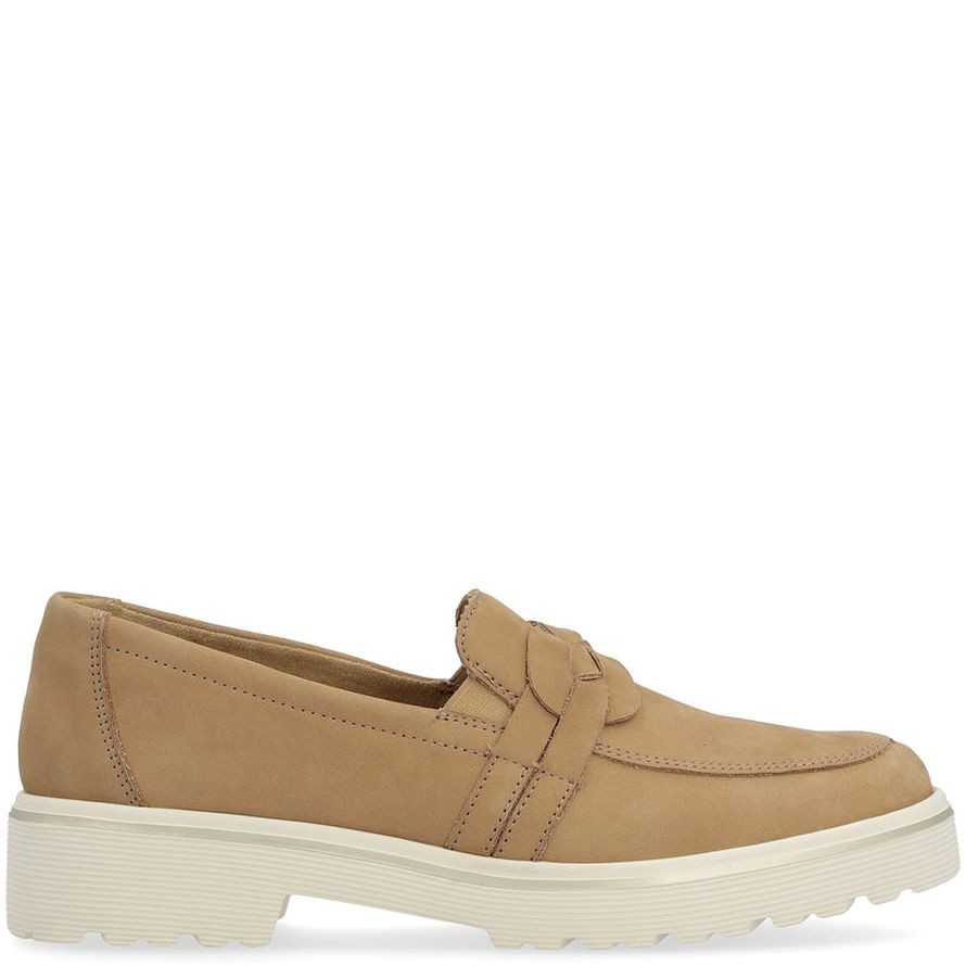 REMONTE Loaferiai moterims, Smėlio, LOAFERS 3