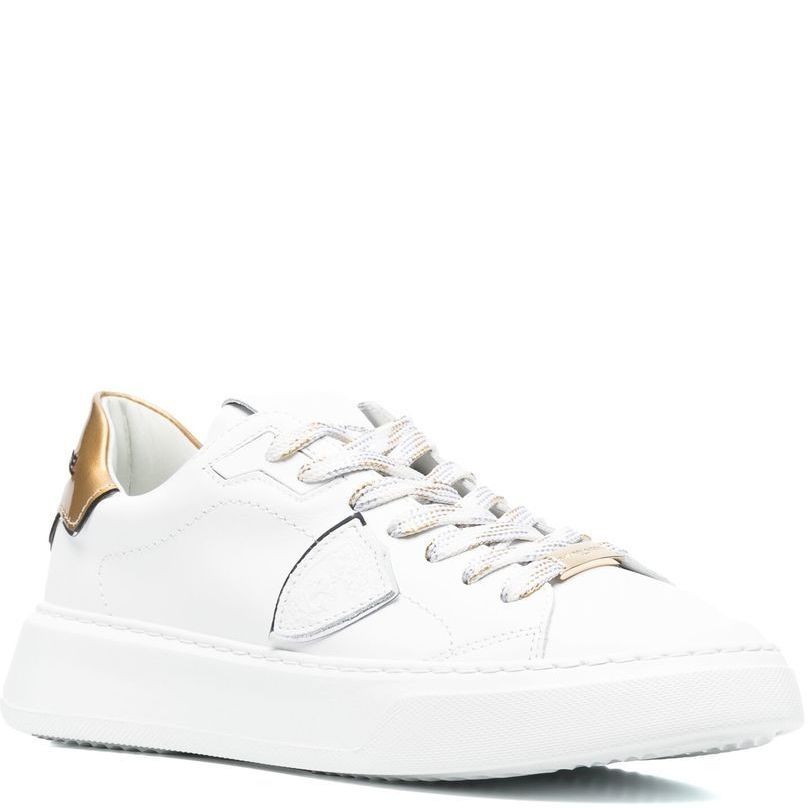 PHILIPPE MODEL Sportiniai bateliai moterims, Juoda, Temple low woman sneaker 2