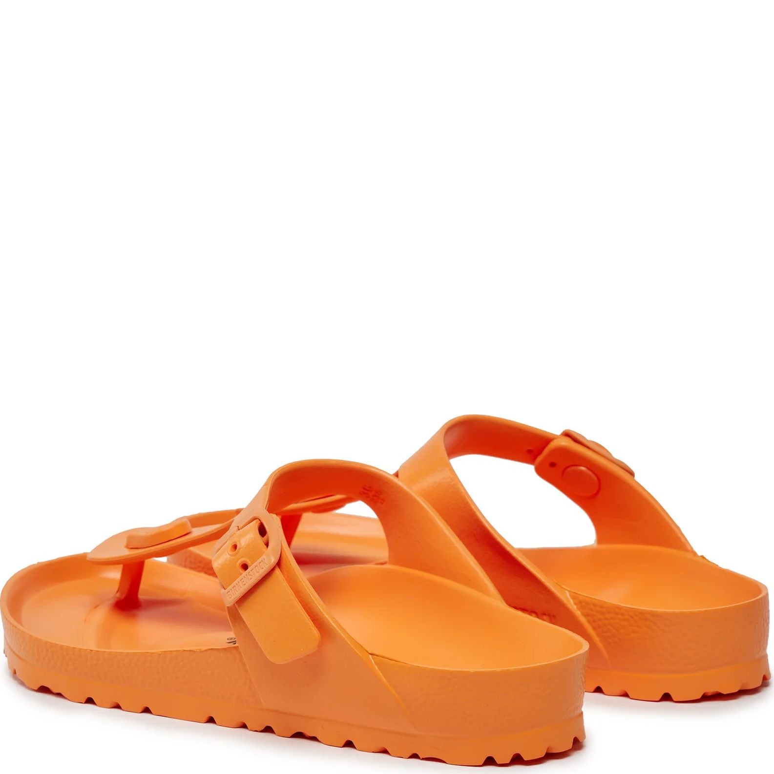 BIRKENSTOCK Pliažo šlepetės per pirštą, Oranžinė, Gizeh EVA flip-flops 3