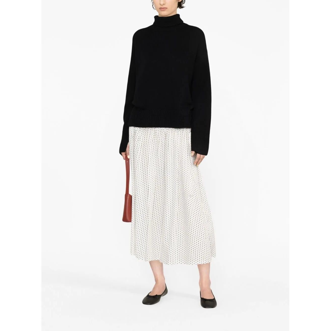 PAROSH Megztinis moterims, Juoda, Late sweater 4