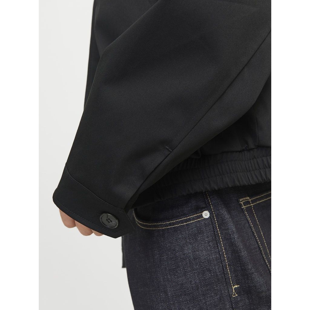 JACK & JONES Lengva striukė vyrams, Juoda, Islington jacket 6