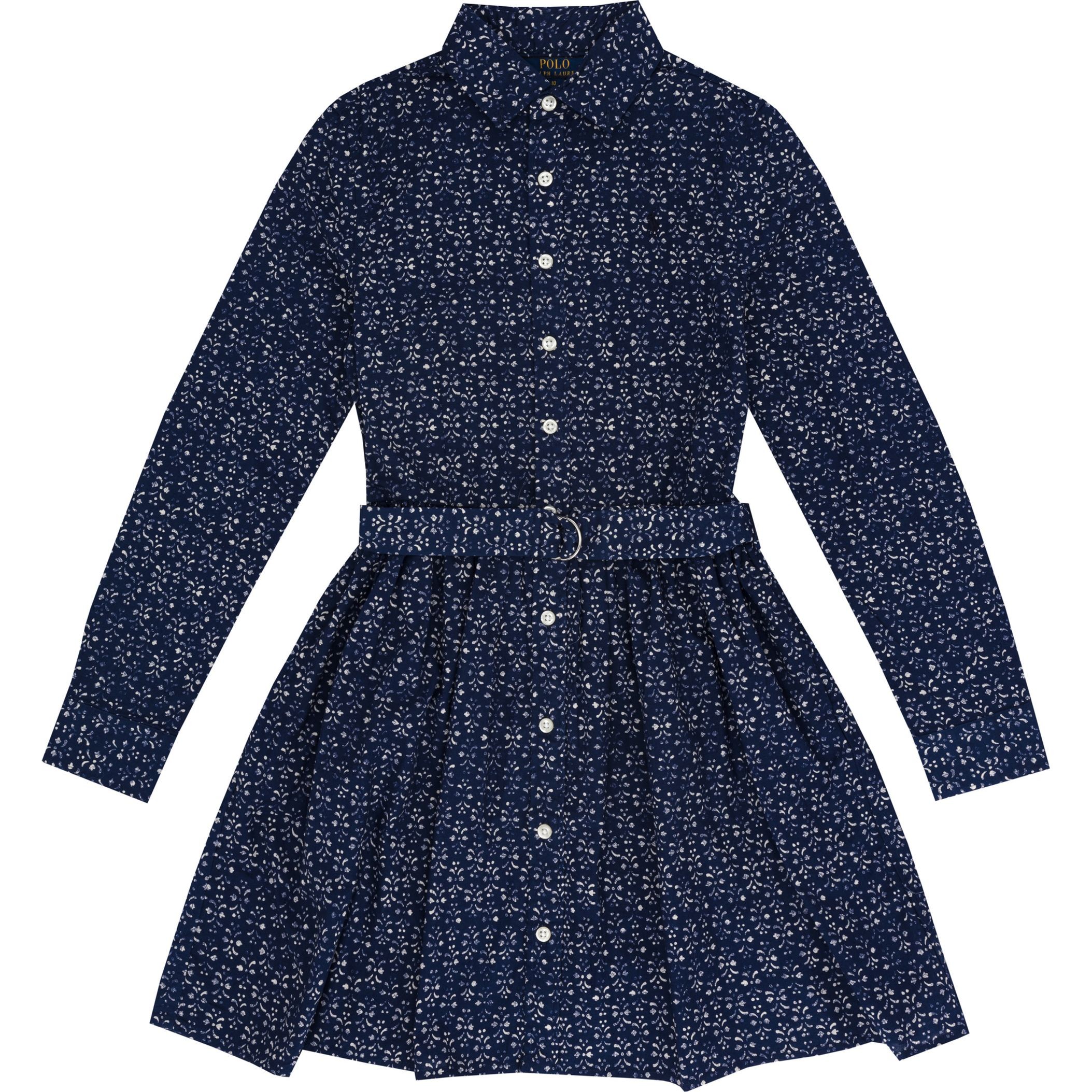 RALPH LAUREN KIDS Midi suknelė mergaitėms, Mėlyna, Louella day dress 1