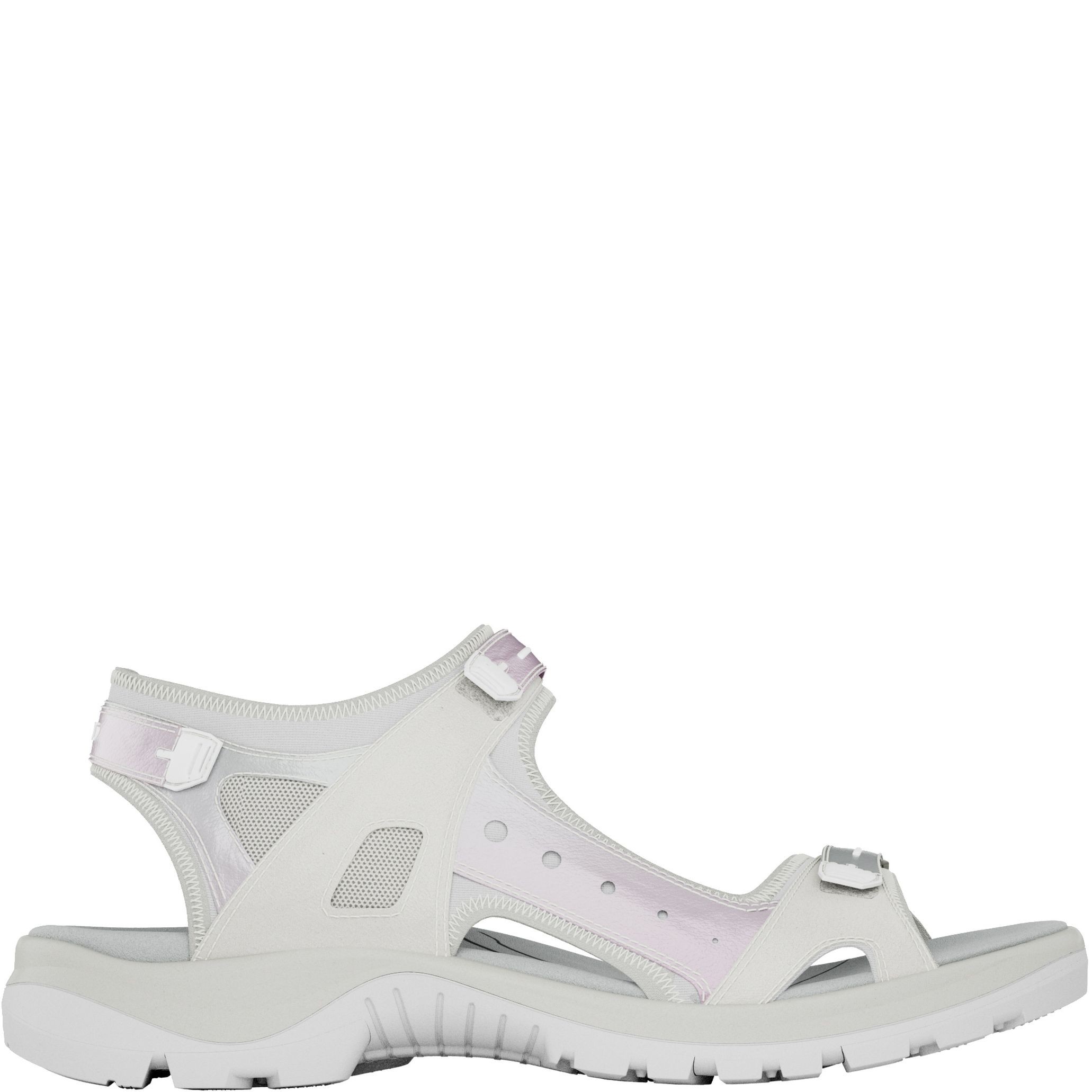 ECCO Basutės moterims, Balta, Offroad sandals 2