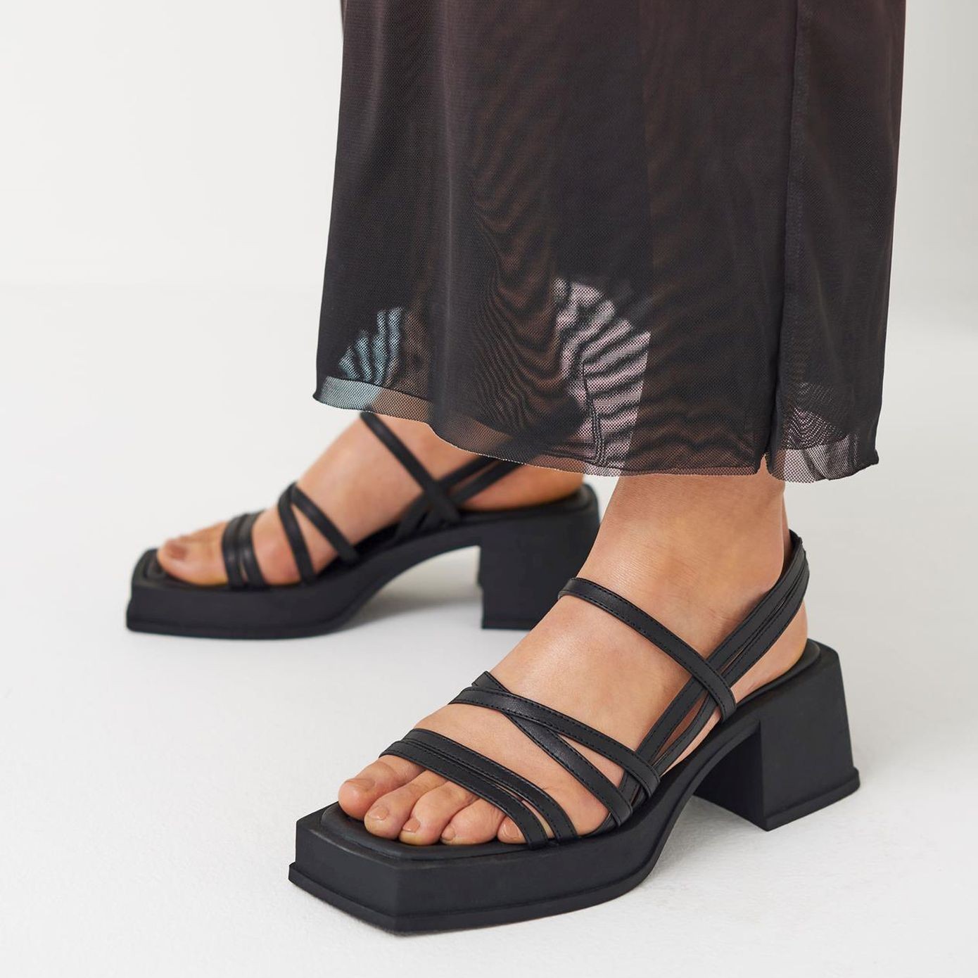 VAGABOND Basutės moterims, Juoda, Hennie sandals 5