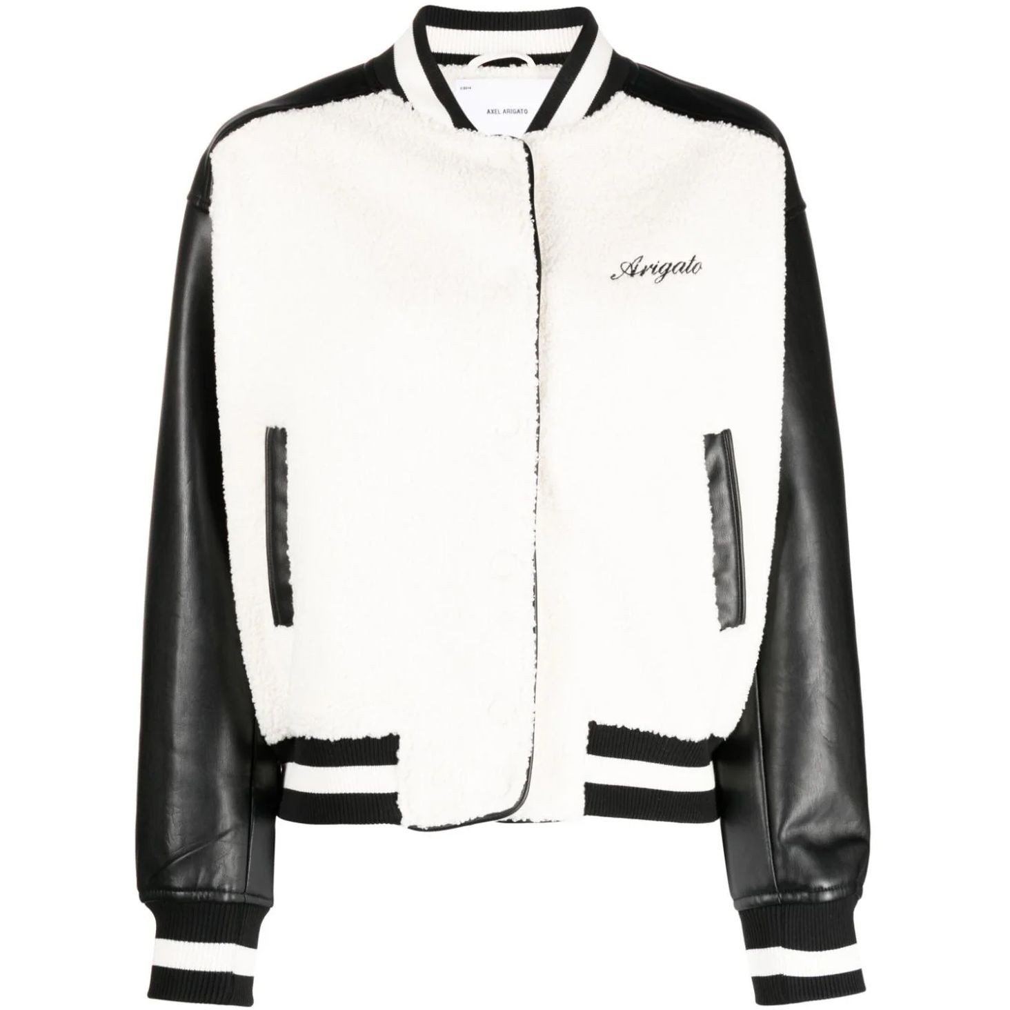 AXEL ARIGATO Bomberis moterims, Kūno, Saul varsity jacket 1