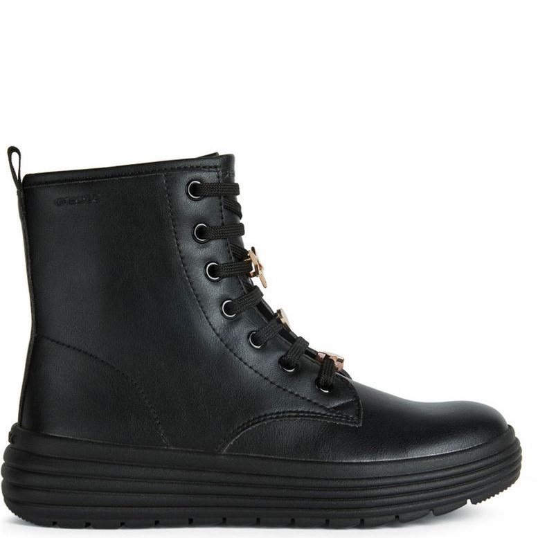 GEOX Aulinukai mergaitėms, Juoda, PHAOLAE BOOTIES POP 2