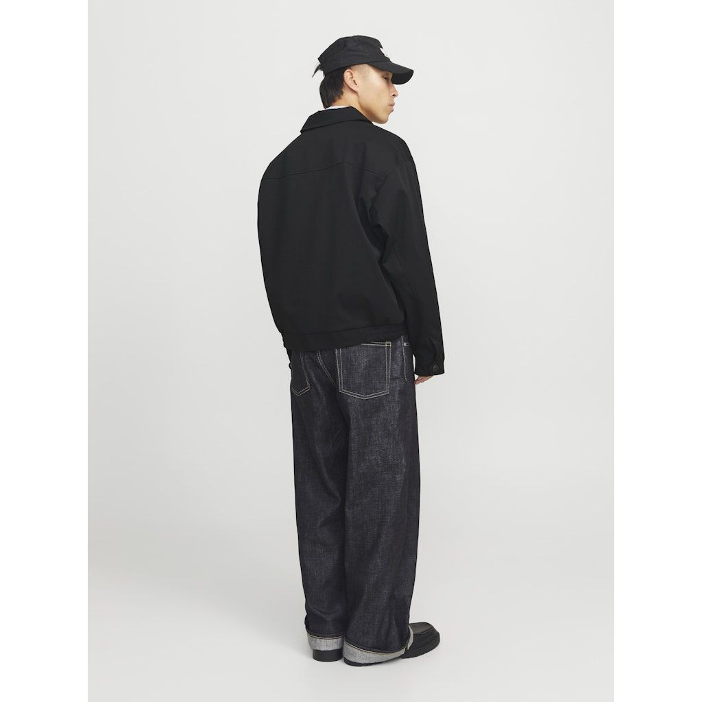 JACK & JONES Lengva striukė vyrams, Juoda, Islington jacket 7