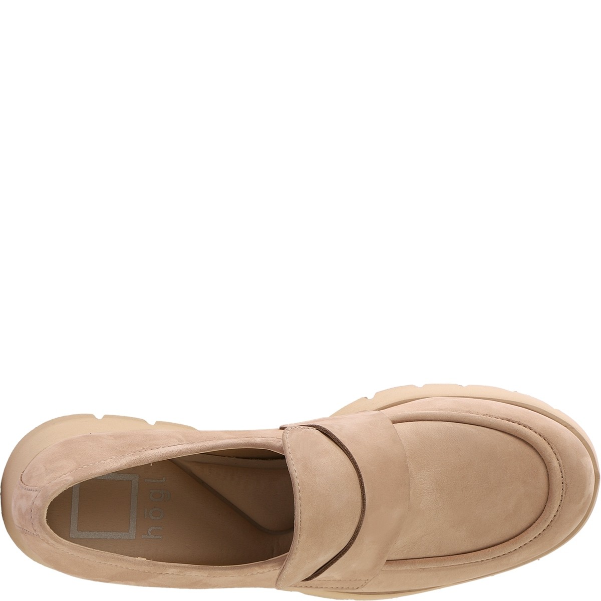 HOGL Loaferiai moterims, Smėlio, Finn loafers 4