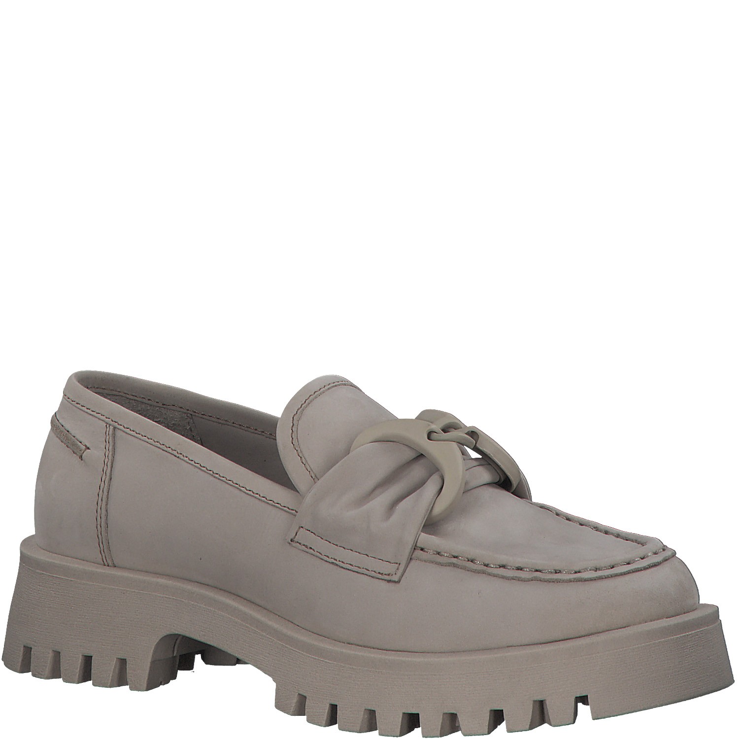 MARCO TOZZI Loaferiai moterims, Smėlio, LOAFERS 1