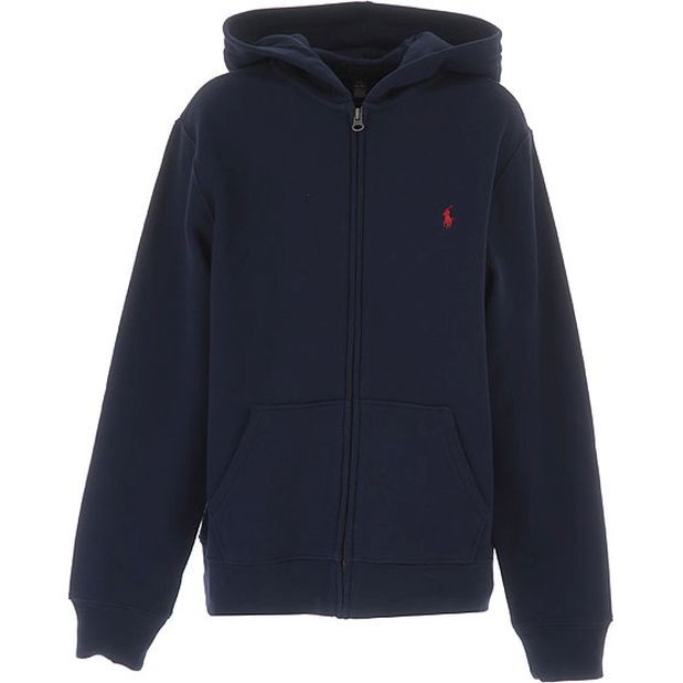 RALPH LAUREN KIDS Džemperis berniukams, Mėlyna, Fleece hoodie (8-20) 1