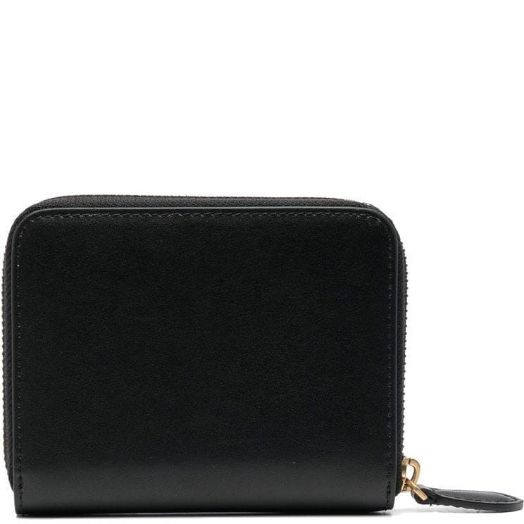 PINKO Piniginė moterims, Juoda, Taylor zip around wallet 2
