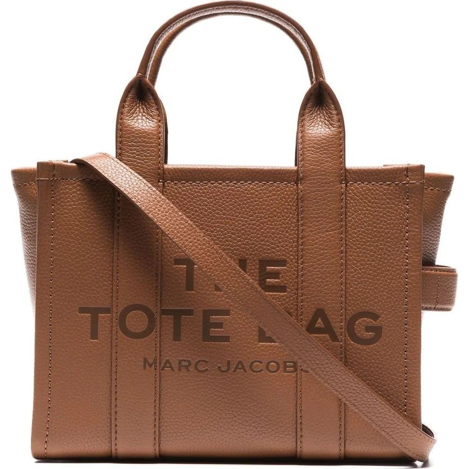 MARC JACOBS Pirkinių krepšys moterims, Ruda, The mini tote 1